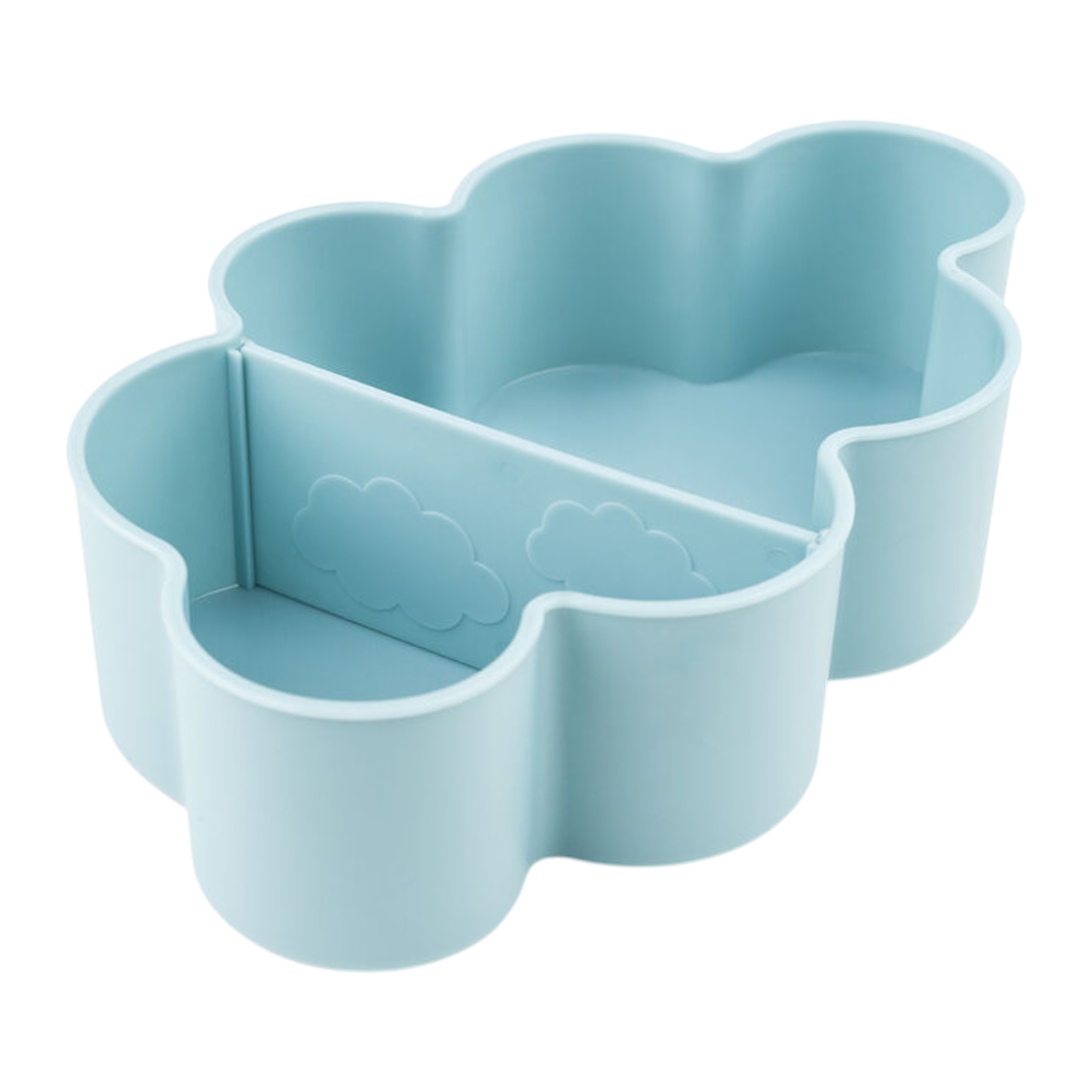 Lunch &amp; Snack Box with Straw Bottle Blue