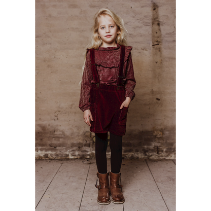 Shoulder Strap Skirt Mia Tawny Port