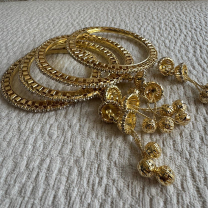 Adults Golden Hanging Bangles