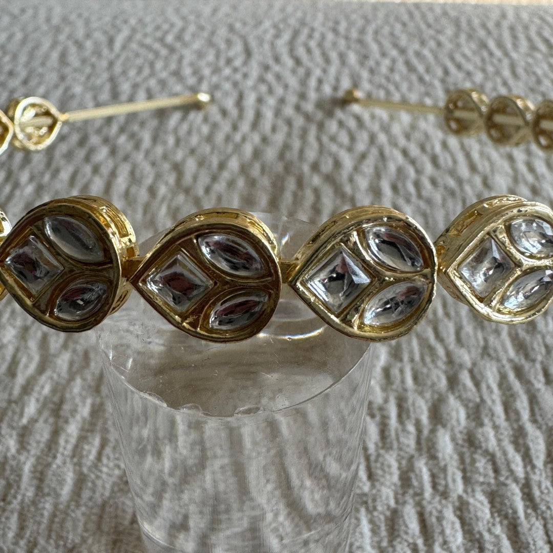 Teardrop Stone Headband