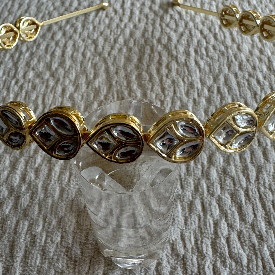 Teardrop Stone Headband