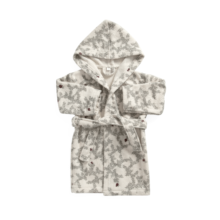 Pomegranate Terry Bathrobe