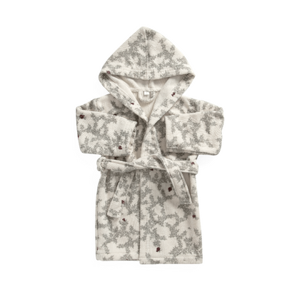 Pomegranate Terry Bathrobe