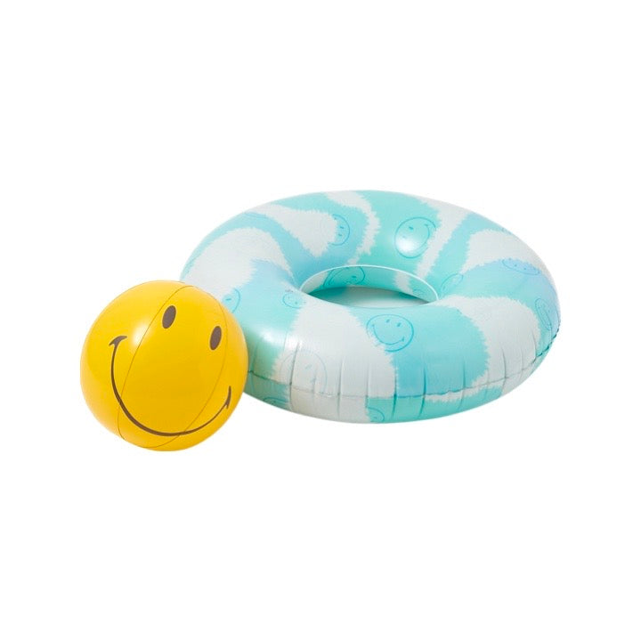 Pool Ring &amp; Ball Smiley