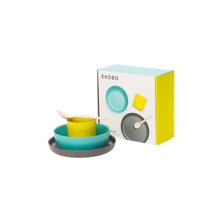 Bambino Kid Set JUN - Lagoon, Lime, Smoke