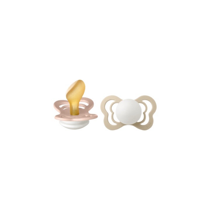 Pacifier Couture (Latex) (2pcs) - Blush Night / Vanilla Night 6-18M