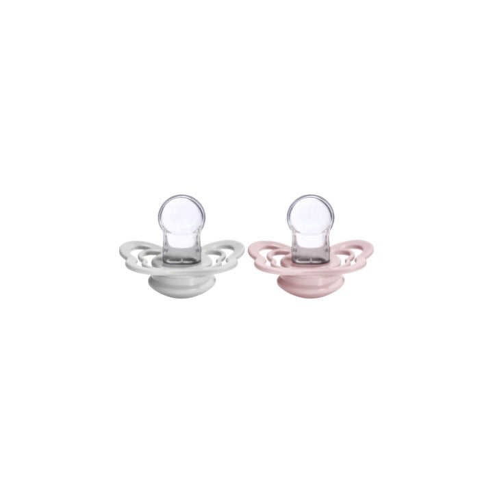 Pacifier Couture (Silicone)(2pc) - Haze / Blossom