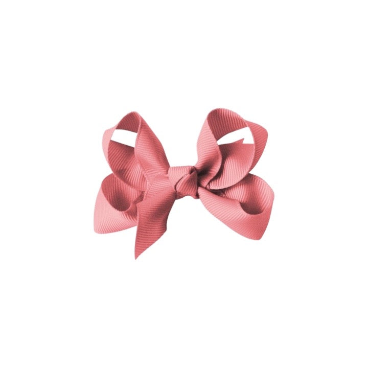 Dusty Rose Medium Boutique Bow