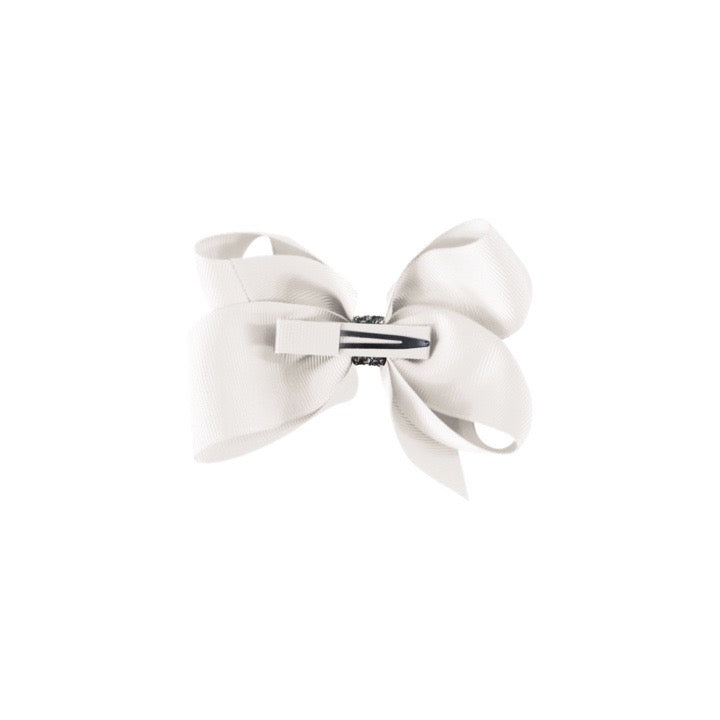 White Glitter Large Boutique Bow
