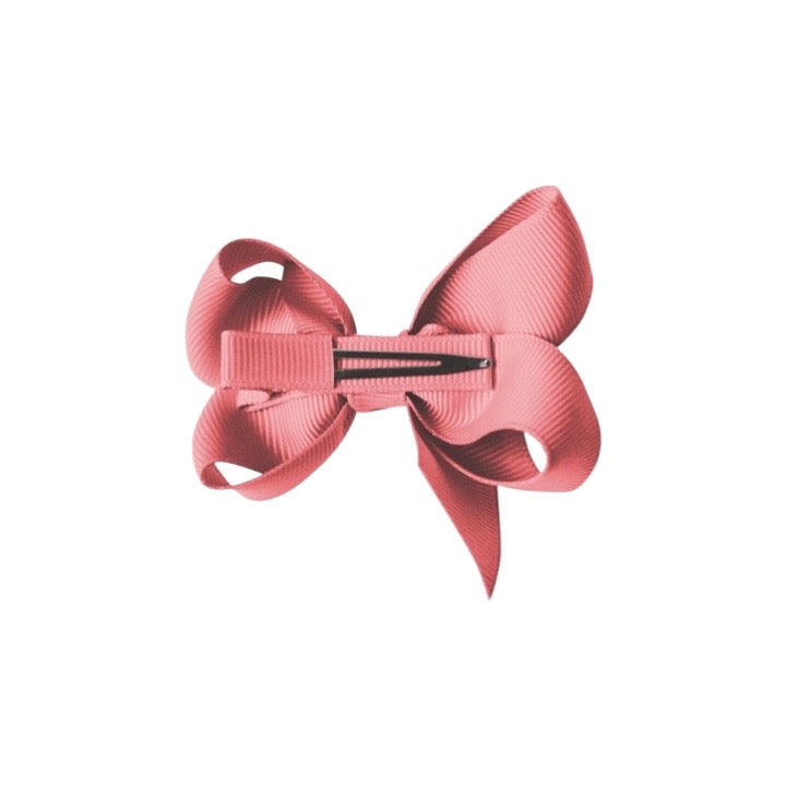 Dusty Rose Medium Boutique Bow