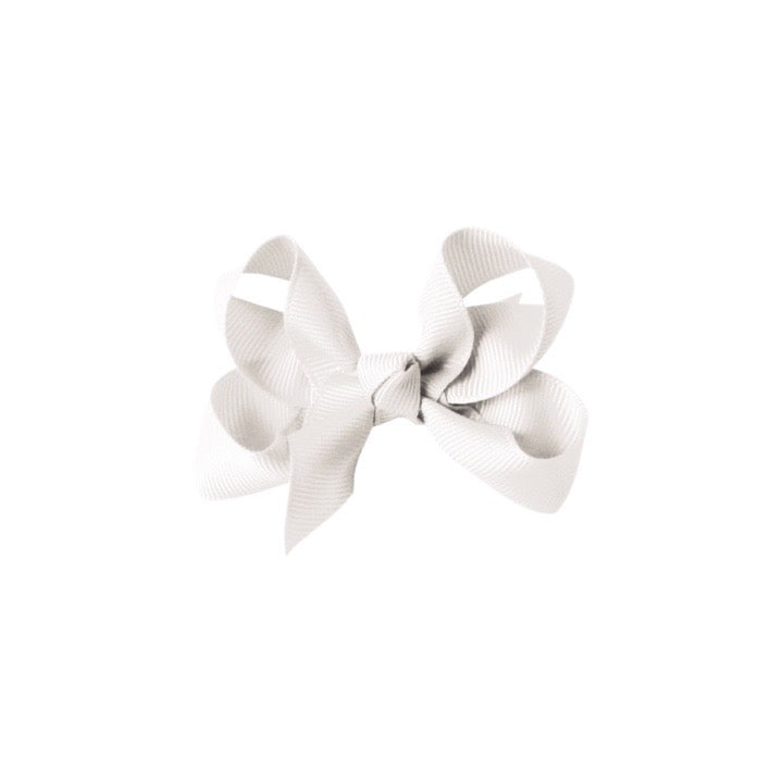 White Medium Boutique Bow