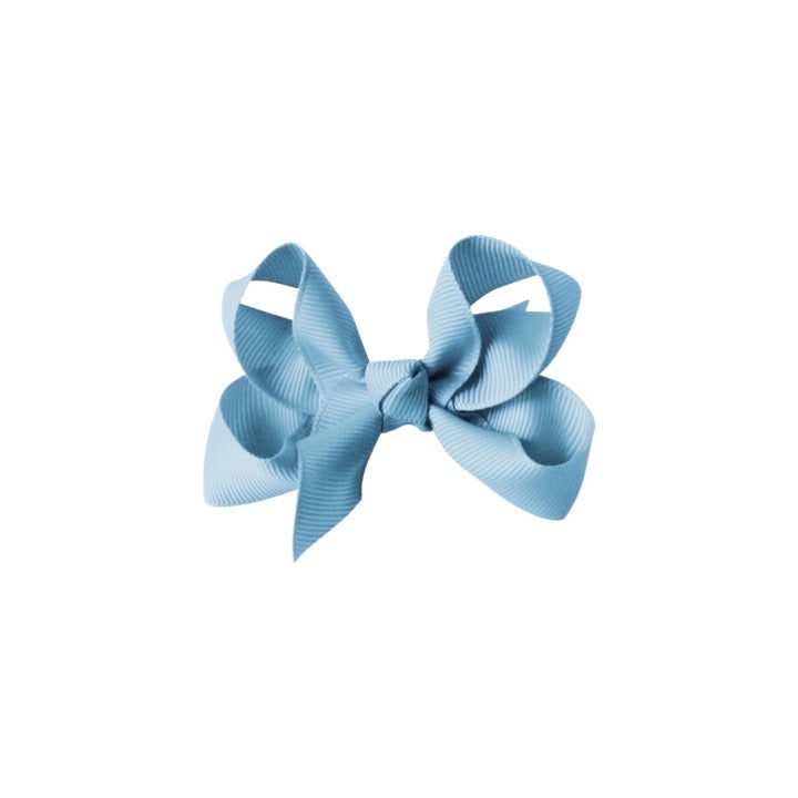 French Blue Medium Boutique Bow