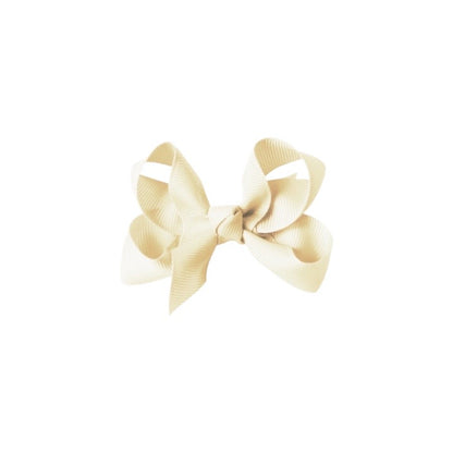 Ivory Medium Boutique Bow Pigtail Set of 2