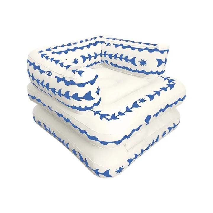 Inflatable Lilo Chair My Mediterranean SUNNYLIFE AUSTRALIA