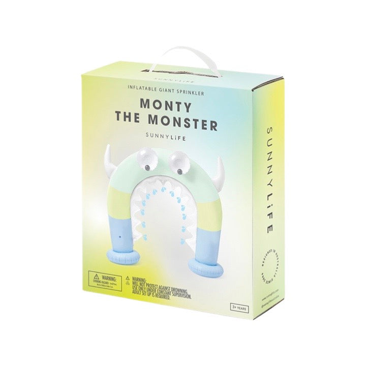 Inflatable Giant Sprinkler Monty the Monster