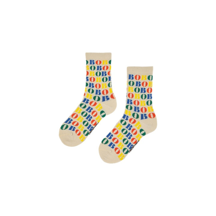 Multicolor Bobo Choses long socks