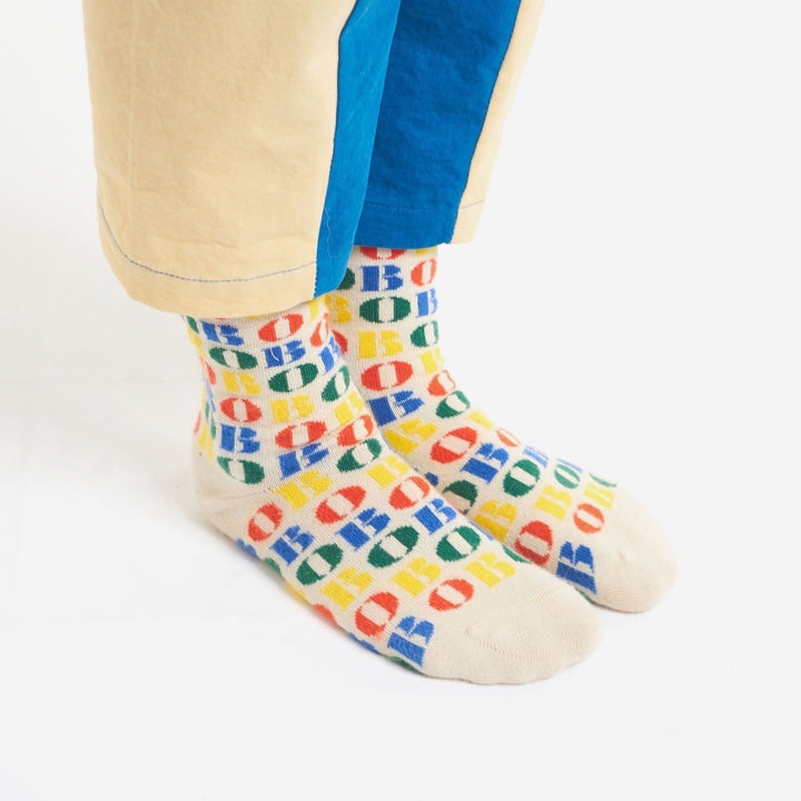 Multicolor Bobo Choses long socks