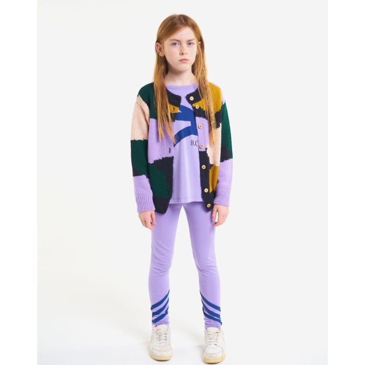 Spots Intarsia Cardigan
