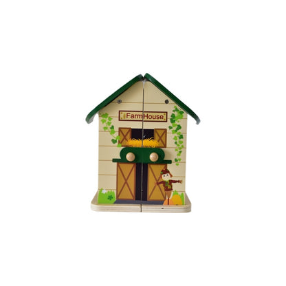 Farm Station Toy House