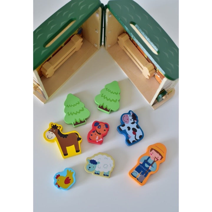 Farm Station Toy House