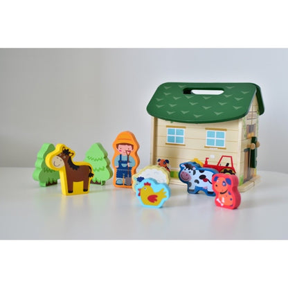 Farm Station Toy House
