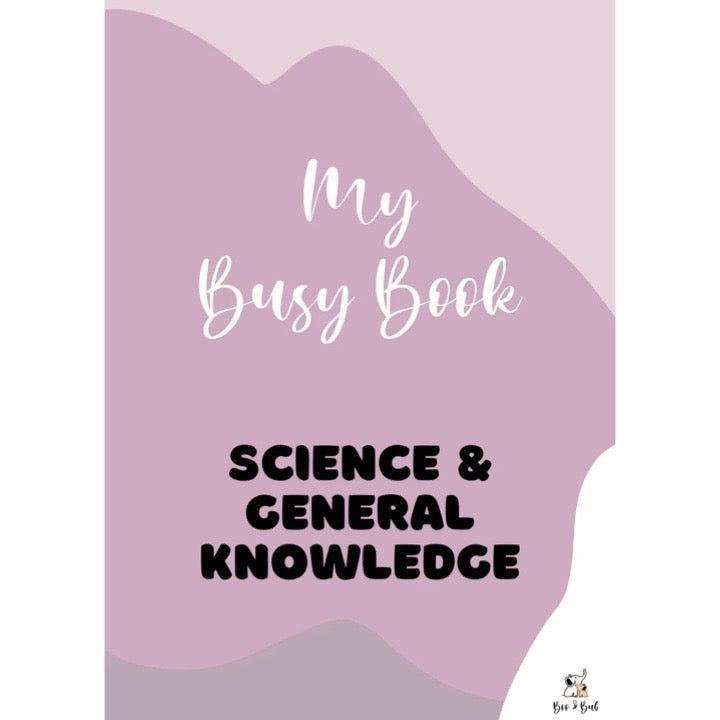 Science & General Knowledge Busy Book