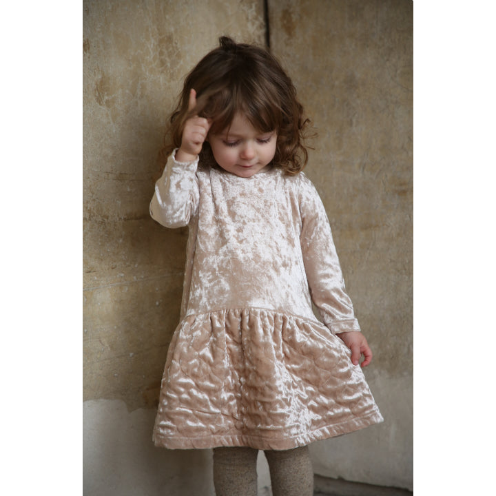 White Shimmery Knitted Dress