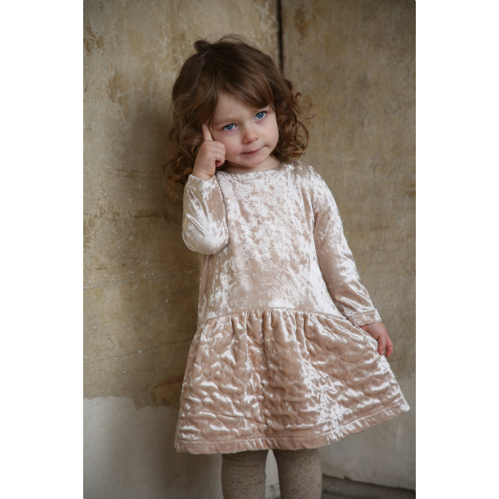 White Shimmery Knitted Dress