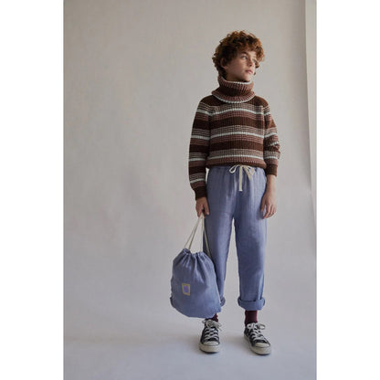 Miguel Pants Blue Stone