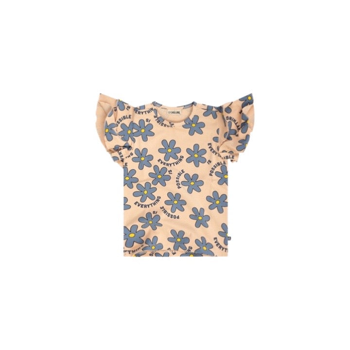 Daisy Ruffled Shirt & Shorts