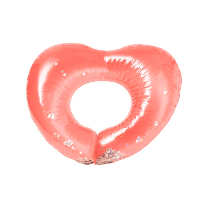 Mini Float Ring Heart
