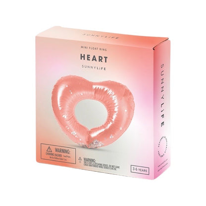 Mini Float Ring Heart