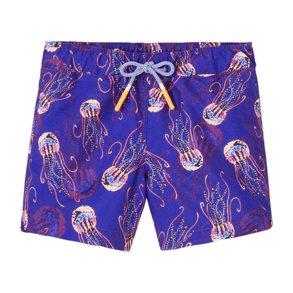 Jellyfish Print Boys Swim Shorts