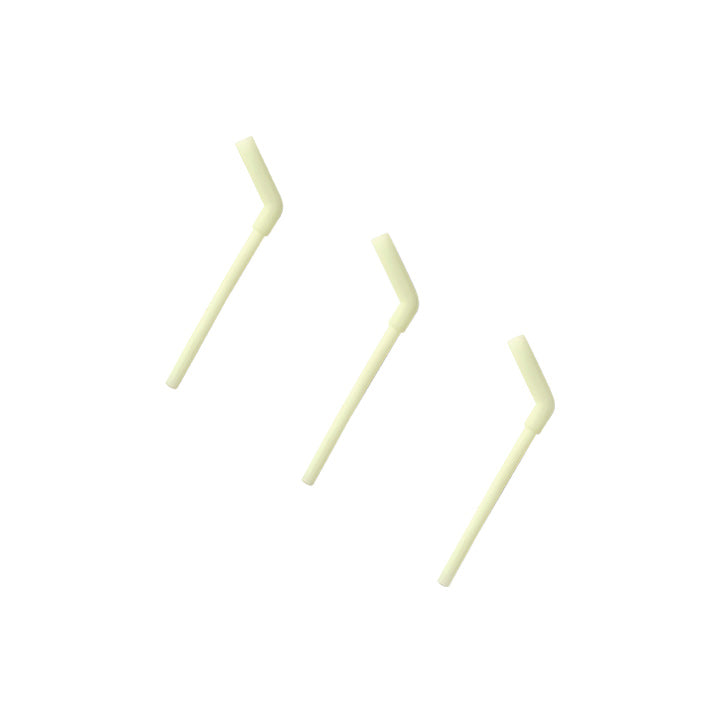 Silicone Straw 3 pack set-Key Lime