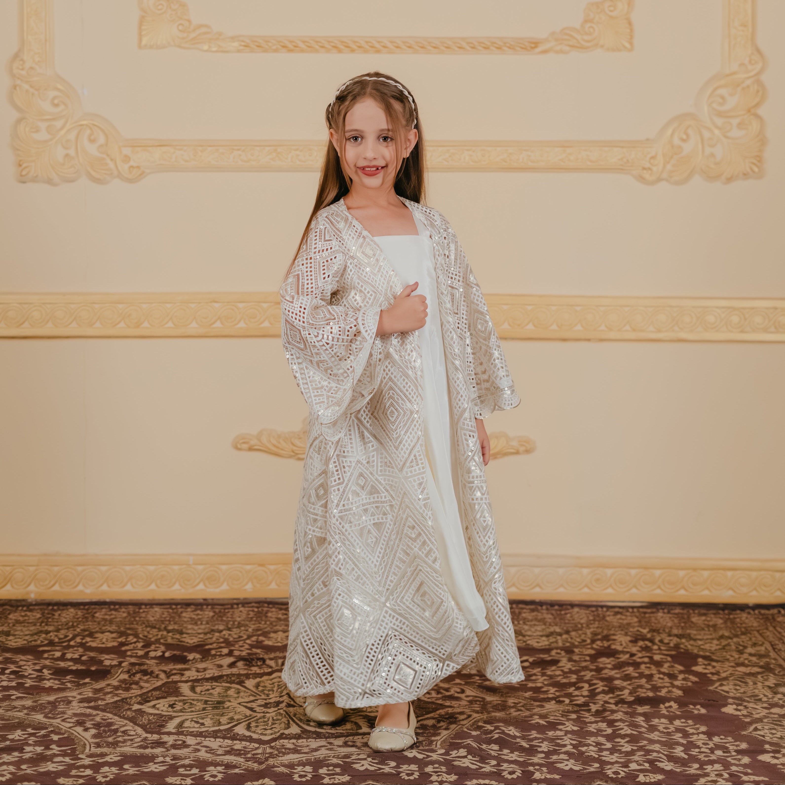 Alia Pearl Embroidered Set