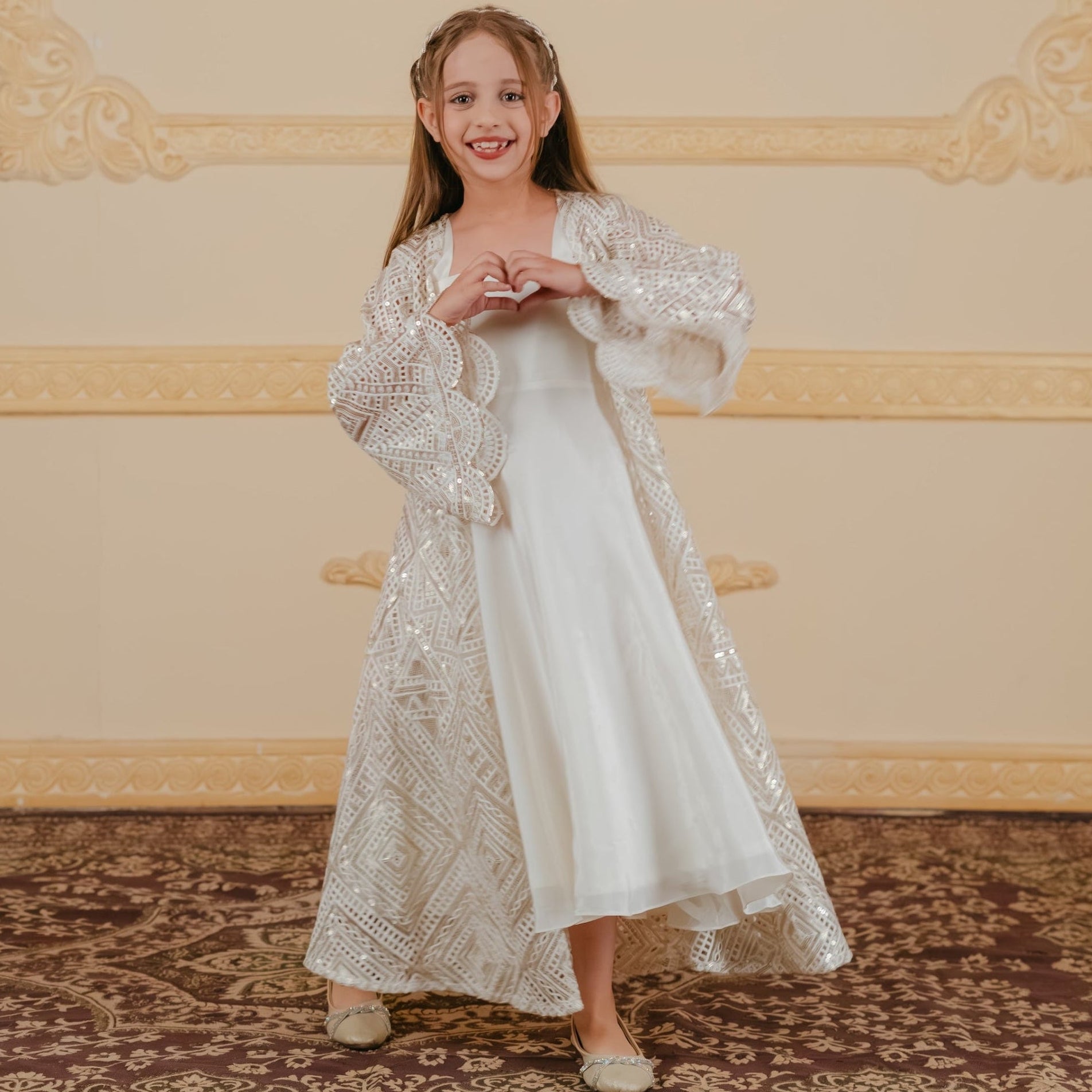 Alia Pearl Embroidered Set