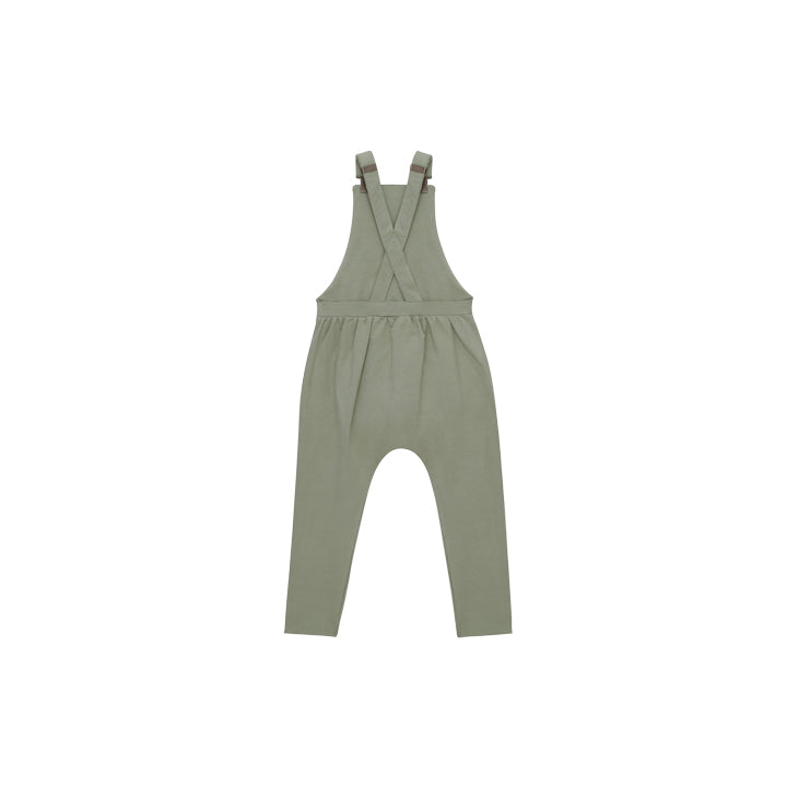 Long Legged Salopette Lola Oil Green