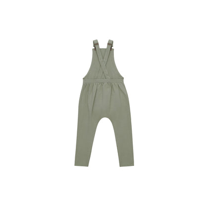 Long Legged Salopette Lola Oil Green