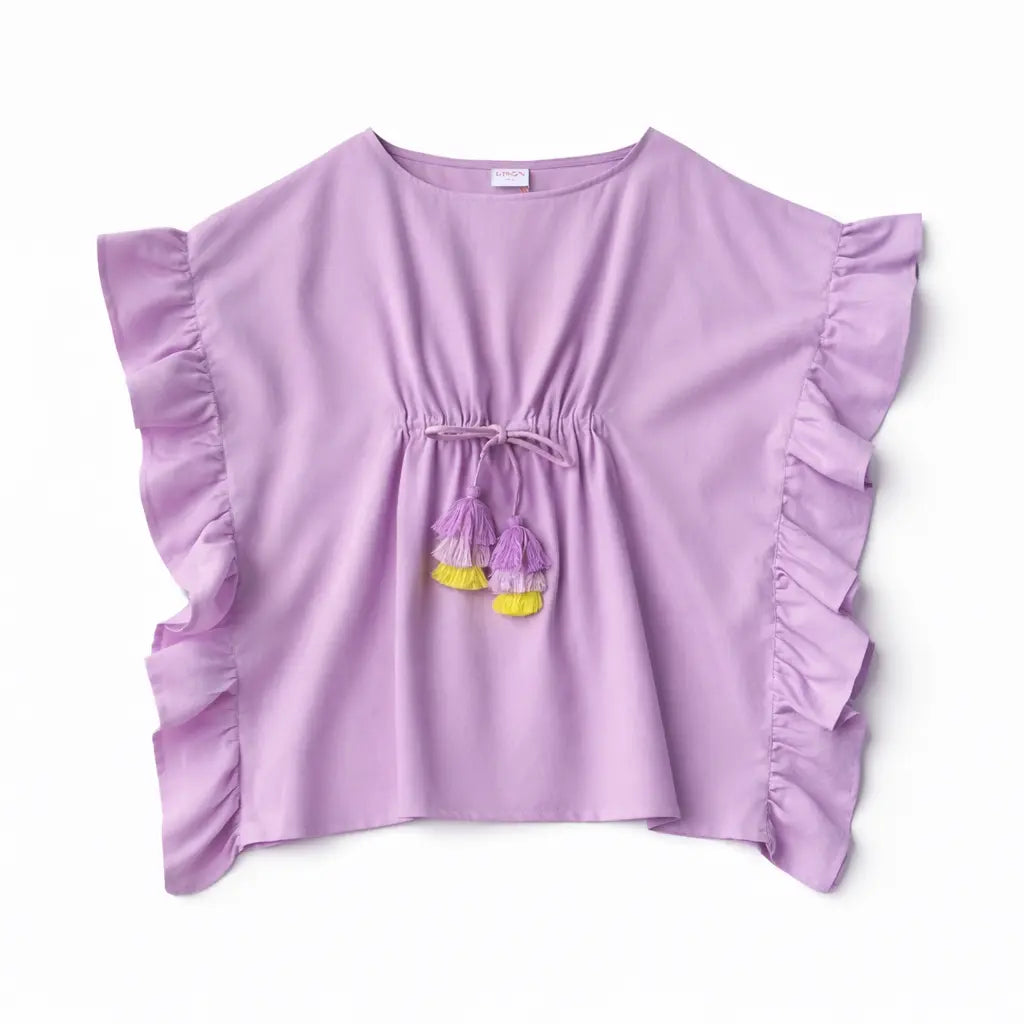 Lilac Lea Girls Caftan Lison Paris
