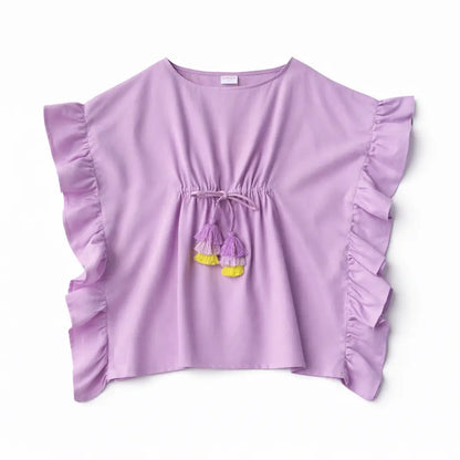 Lilac Lea Girls Caftan Lison Paris