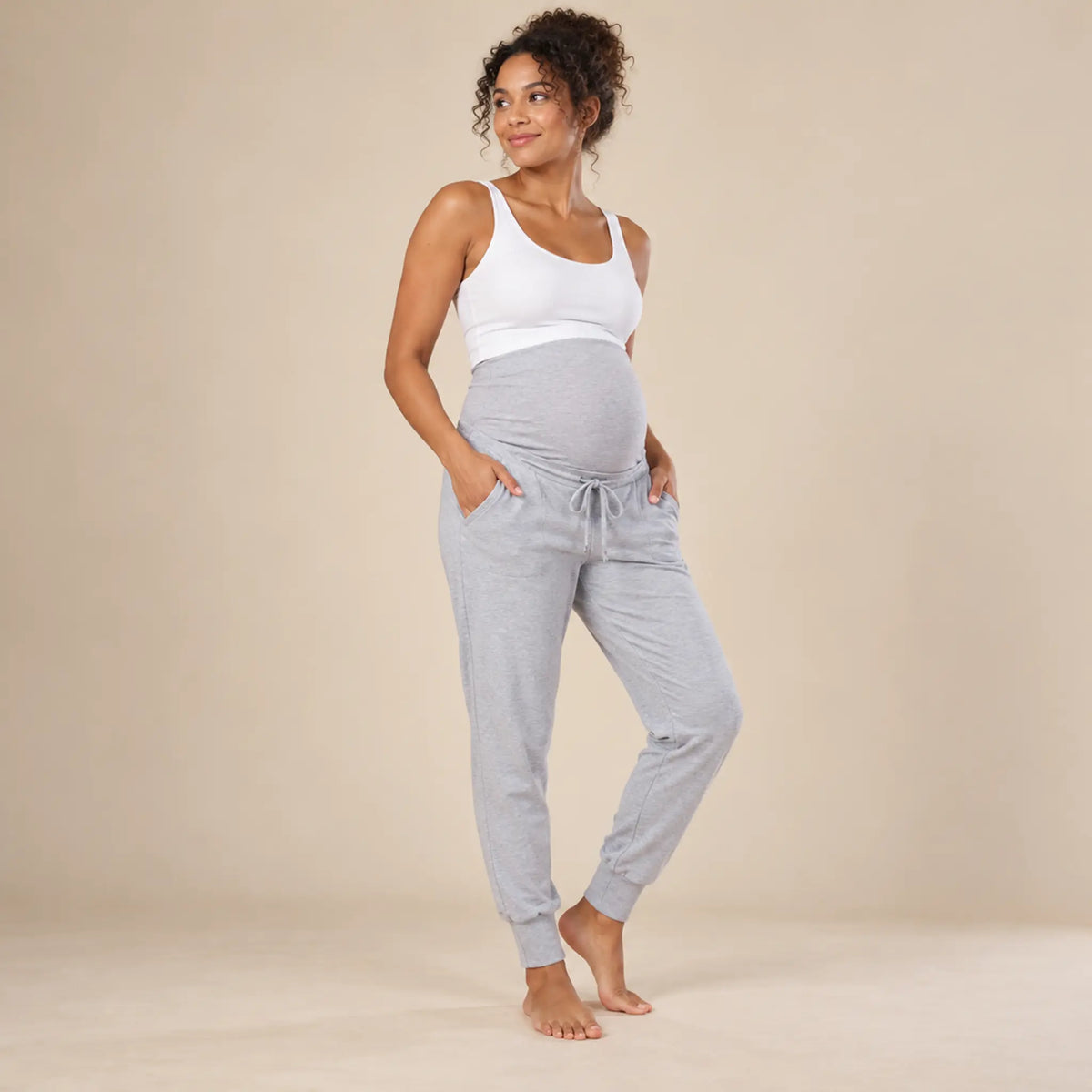 Hadley 2 Pack: 2 Pack OB Jogger — maternity lookbook, look 01