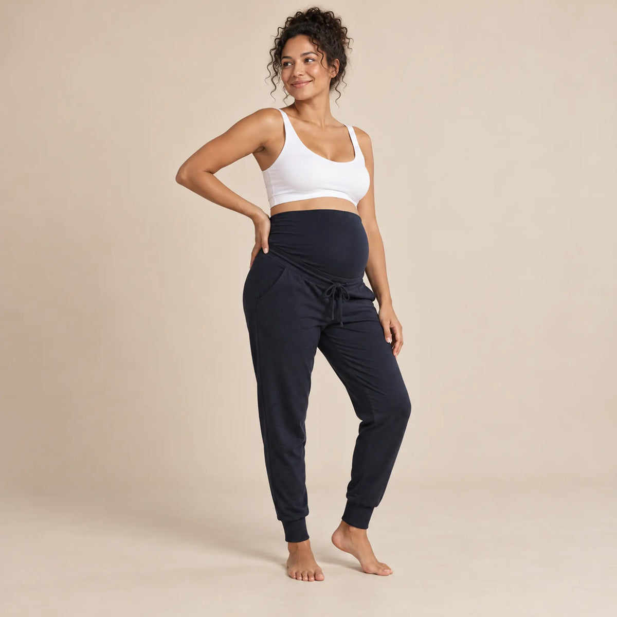 Hadley 2 Pack: 2 Pack OB Jogger — maternity lookbook, look 02