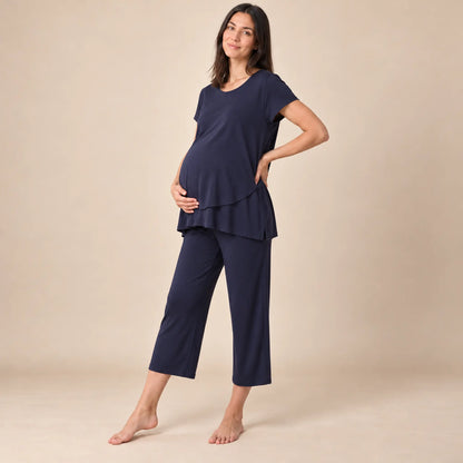 Breonna: Oversized Lift Up Pj Set — maternity lookbook, look 05
