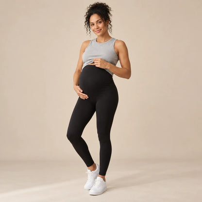 OONO leggings-Black — maternity lookbook, look 01