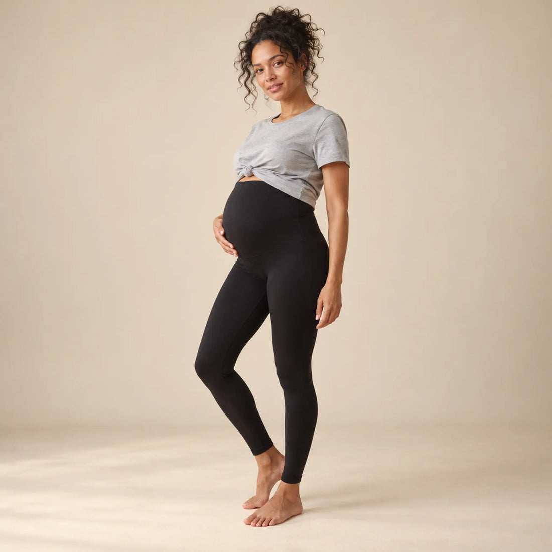 OONO leggings-Black — maternity lookbook, look 02