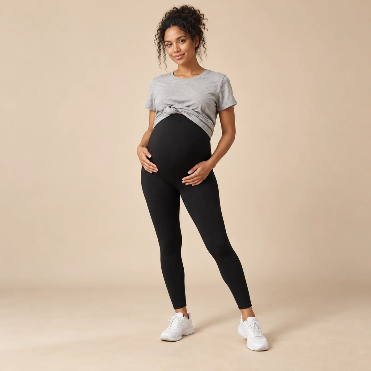OONO leggings-Black — maternity lookbook, look 05