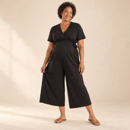 Amelia jumpsuit Black — maternity lookbook, look 05