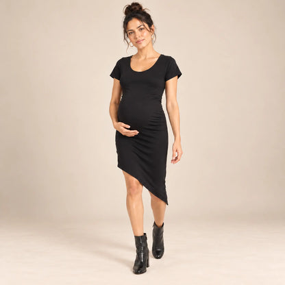 India Maternity T-Shirt Dress — maternity lookbook, look 03