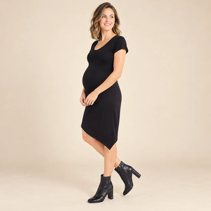 India Maternity T-Shirt Dress — maternity lookbook, look 04
