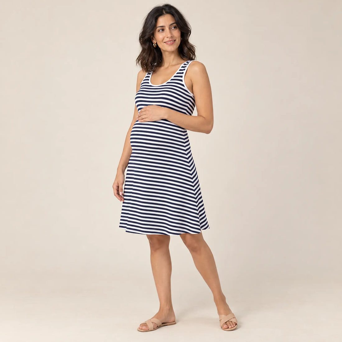 Zelma: 2 Pack Sleeveless Jersey Dress — maternity lookbook, look 01